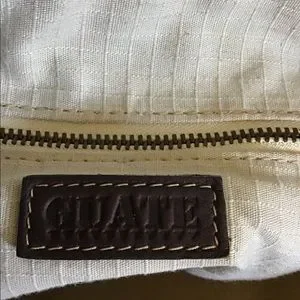 Guate all leather backpack. Rare Find. Guate | Bags | Guate All Leather Backpack Rare Find | Poshmark main image 2